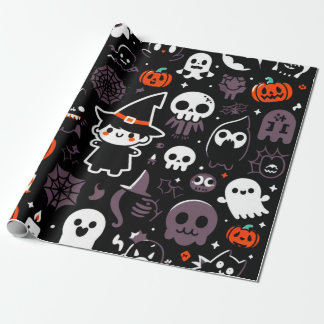 Halloween Wrapping Paper Geschenkpapier