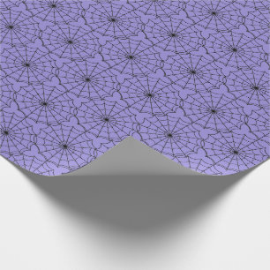 Halloween Wrapping Paper-Spider Webs Geschenkpapier