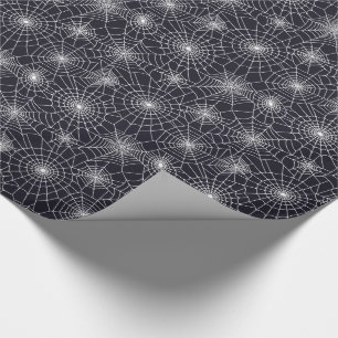 Halloween Wrapping Paper-Spider Webs Geschenkpapier
