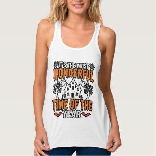 Halloween Wundervolle Zeit Des Jahres Vintage-Shir Tank Top