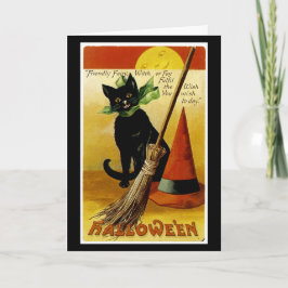 Halloween-Wunsch Karte