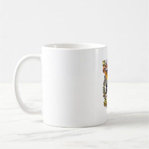 Halloween-Wünsche Opa Fledermaus Hexenkessel_1 Kaffeetasse