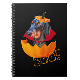 Halloween-Wurstkürbis Notizblock