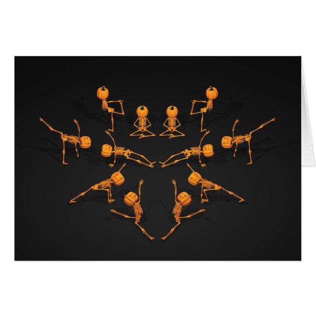 Halloween-Yoga-Klasse (Vorderseite (Horizontal))