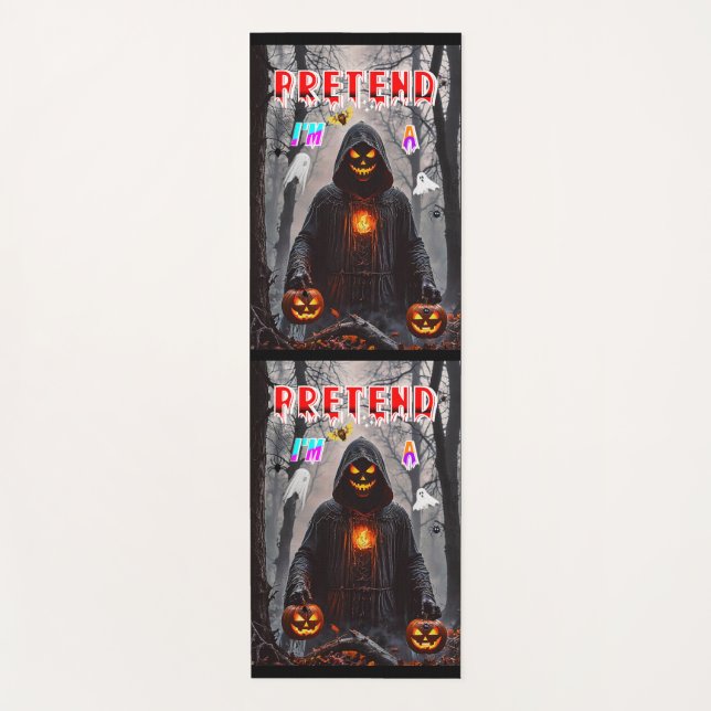 Halloween Yogamatte (Vorderseite)