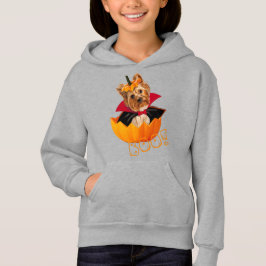 Halloween Yorkshire Terrier Kürbis Dracula Hoodie