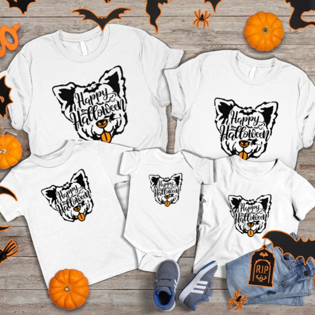 Halloween Yorkshire Terrier T-Shirt (Von Creator hochgeladen)