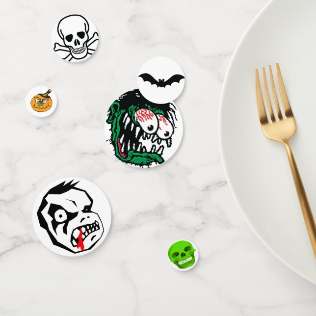 Halloween-Zeichen Konfetti (Gruppe)