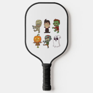 Halloween-Zeichen Pickleball Schläger