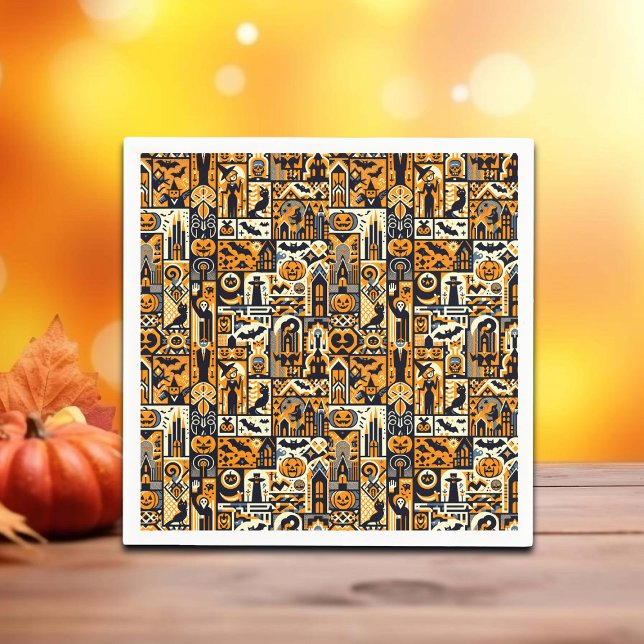 Halloween-Zeichen Serviette (Von Creator hochgeladen)