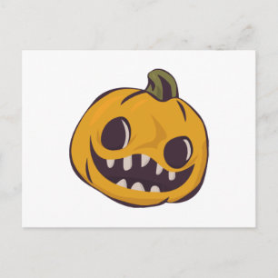 Halloween-Zeit Feiertagspostkarte