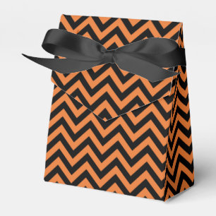 Halloween Zickzack Pattern Fevor Box Geschenkschachtel