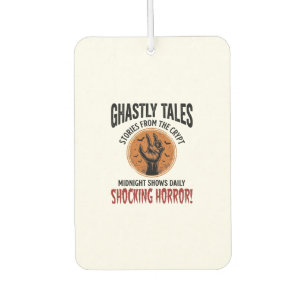 Halloween-Zitat Werde alles Schreckliche Vintage_1 Autolufterfrischer