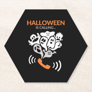 Halloween zitiert Funny Halloween Boo Ghost Untersetzer