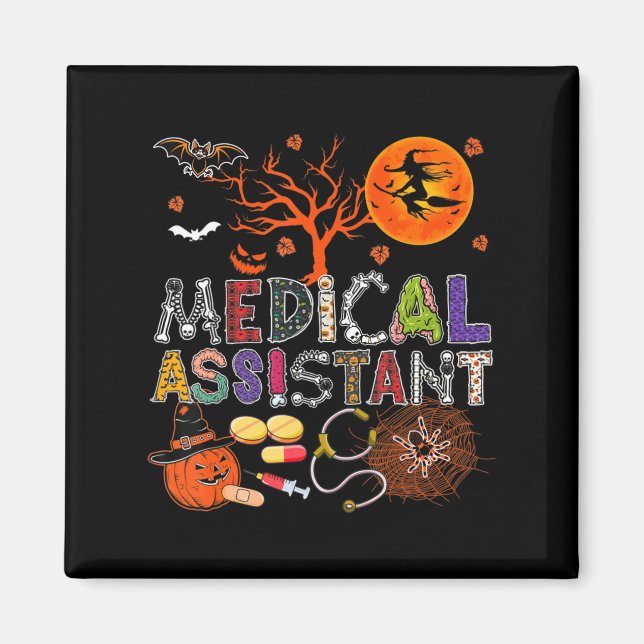 Halloween Zombie Costume Beängstigend P Magnet (Vorne)