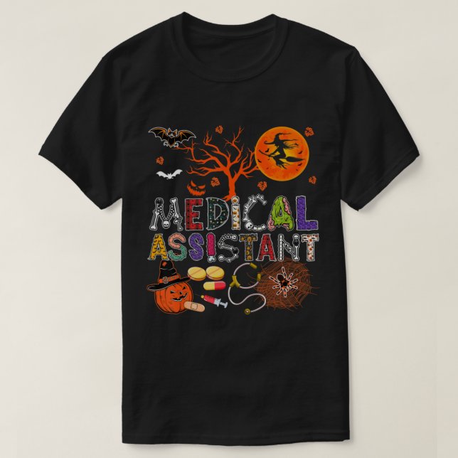 Halloween Zombie Costume Beängstigend P T-Shirt (Design vorne)