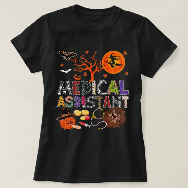 Halloween Zombie Costume Beängstigend P T-Shirt (Design vorne)