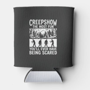 Halloween Zombie Erschrocken Horror Vektor Design_ Dosenkühler
