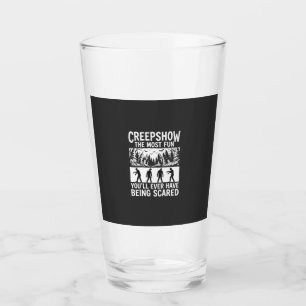 Halloween Zombie erschrocken Horror Vektor Design_ Glas