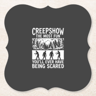 Halloween Zombie erschrocken Horror Vektor Design_ Untersetzer