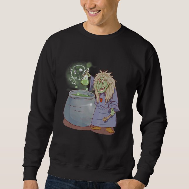 Halloween Zombie Goblin Monster 1 Sweatshirt (Vorderseite)