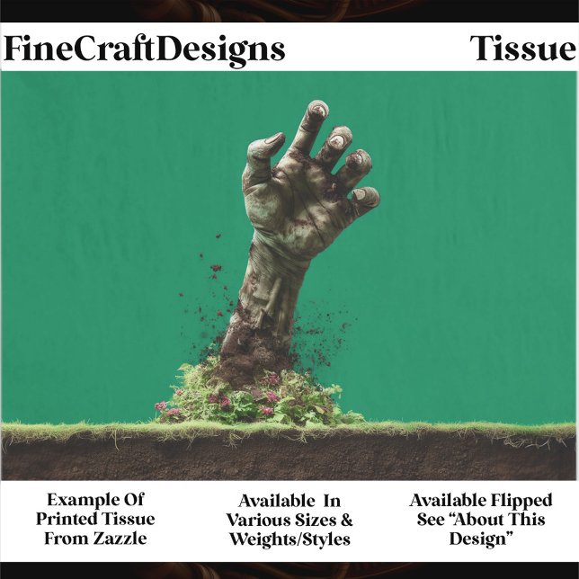 Halloween Zombie Hand From Grave ES4L Decoupage Seidenpapier (Von Creator hochgeladen)