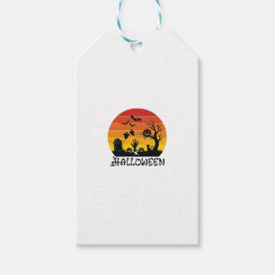 Halloween Zombie Hand Grabstein Baum Schwarze Katz Geschenkanhänger
