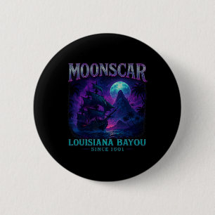Halloween Zombie-Insel Mond Insel Retro-Cartoon Button