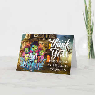 Halloween Zombie-Kinder DANKE