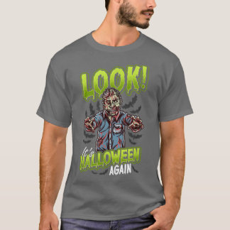 Halloween Zombie Kostümmonster Appera Look Hallo T-Shirt
