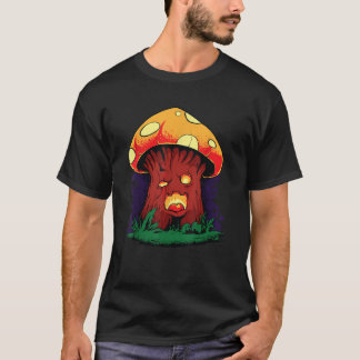 Halloween Zombie Mushroom Pumpkin Hexenmeister Hal T-Shirt