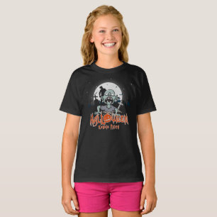 Halloween Zombie Party Kinder T-Shirt