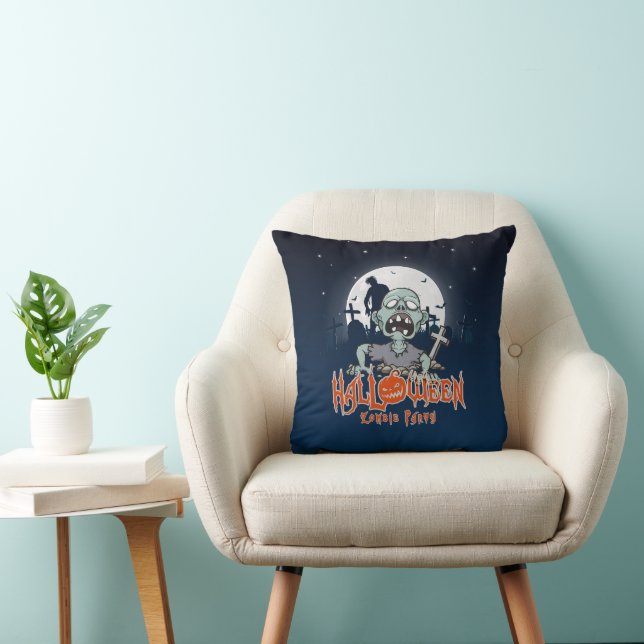 Halloween Zombie Party | Kissen (Stuhl )