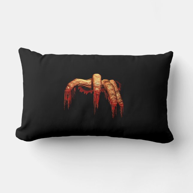 Halloween Zombie Pillow Gory Halloween Dekor Lendenkissen (Vorderseite)