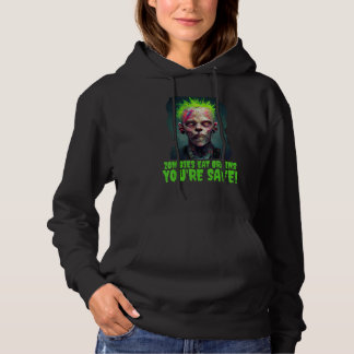 Halloween Zombie Punk Horror Poster Party Kostüm Hoodie