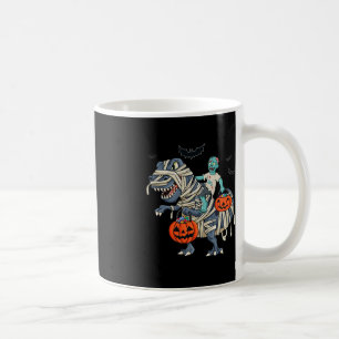 Halloween Zombie Riding T Rex Boys Girls Kinder Kaffeetasse