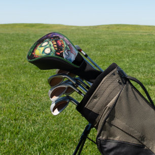 Halloween, Zombie,Schrei aus dem lila Schloss , Golf Headcover