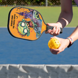 Halloween, Zombie,Schrei aus dem lila Schloss , Pickleball Schläger