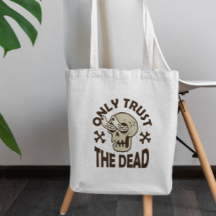 Halloween Zombie Skull Tote Bag Tragetasche