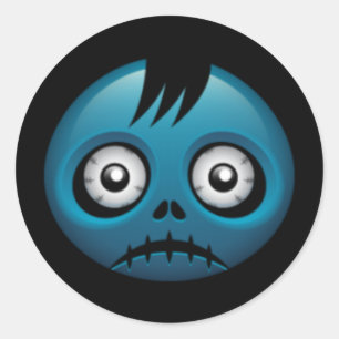 Halloween Zombie Stickers