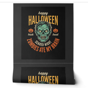 Halloween Zombies fraßen mein Gehirn Tapete