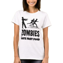 Halloween Zombies Hate Fast Food Joggers Funny