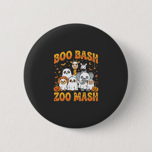 Halloween-Zoo-Tiere Boo Bash Zoo Mash_1 Button