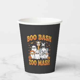 Halloween-Zoo-Tiere Boo Bash Zoo Mash_1 Pappbecher
