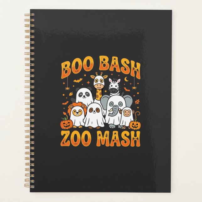 Halloween-Zoo-Tiere Boo Bash Zoo Mash_1 Planer (Vorderseite)
