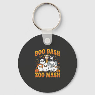 Halloween-Zoo-Tiere Boo Bash Zoo Mash_1 Schlüsselanhänger