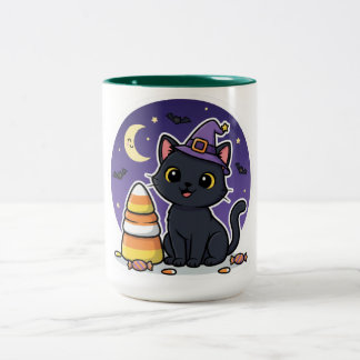 Halloween Zweifarbige Tasse