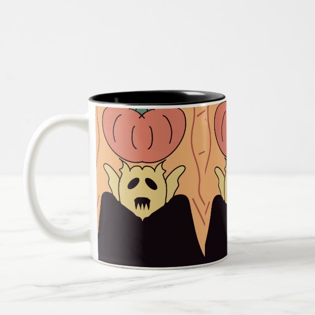 Halloween  zweifarbige tasse (Links)