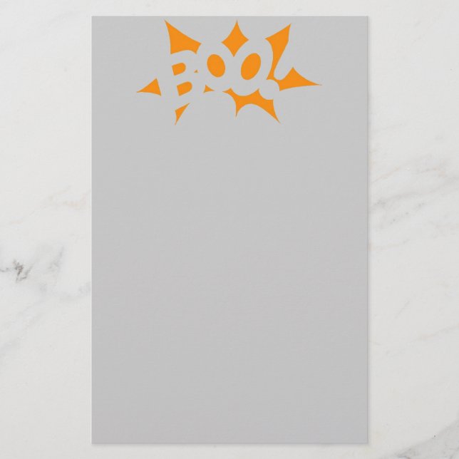 HalloweenBoo Briefpapier (Vorderseite)