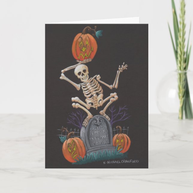 HalloweenCard Karte (Vorderseite)